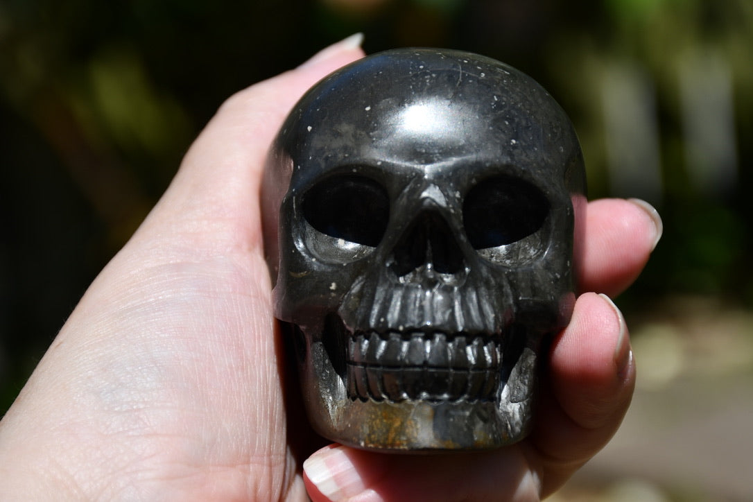 Avalon Stone Skull Carve