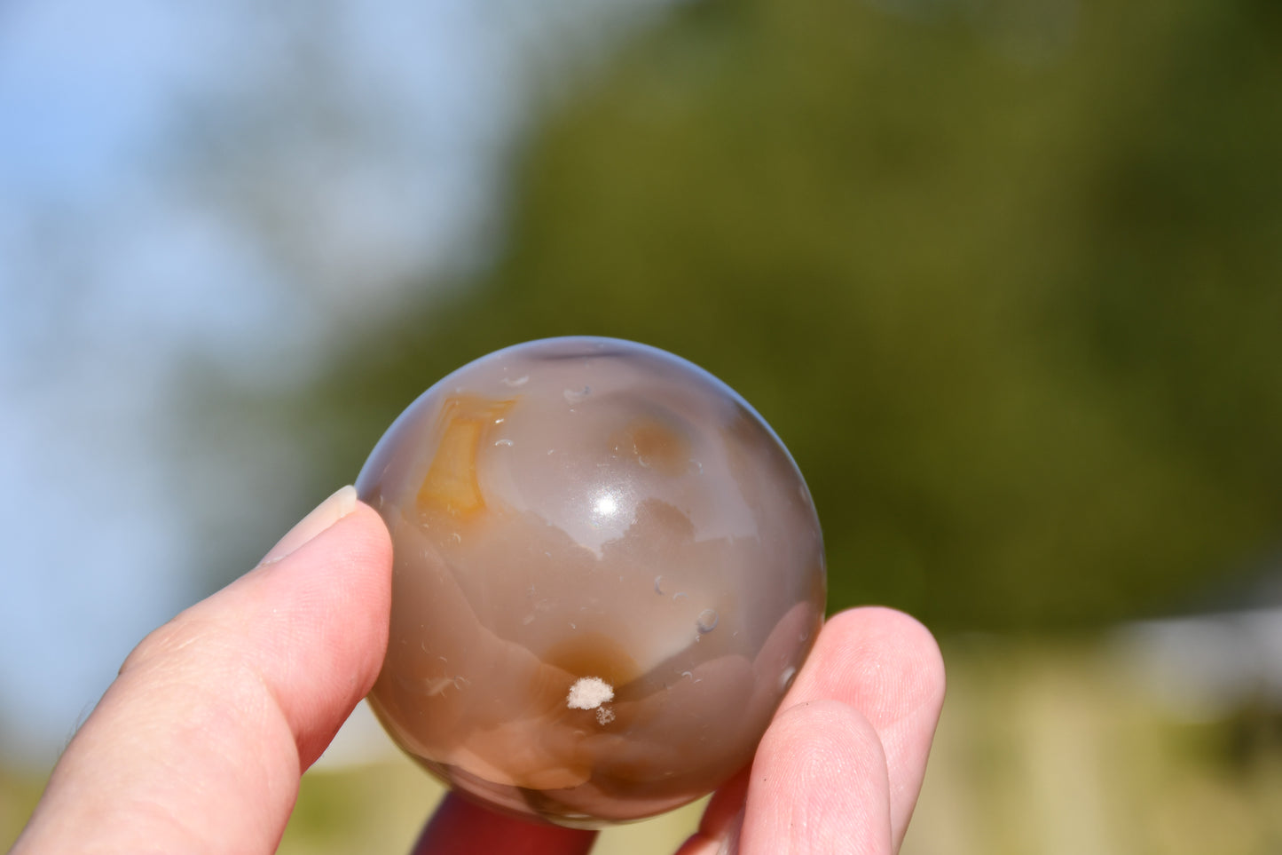 Agate sphere