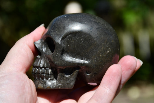 Avalon Stone Skull Carve
