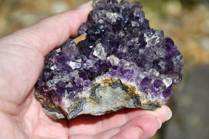 Uruguayan amethyst trio