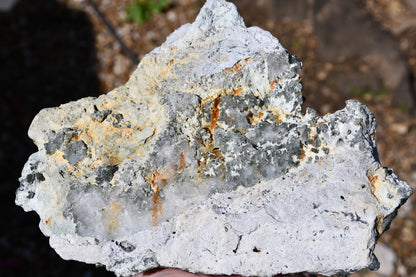 Himalayan quartz with chlorite cluster