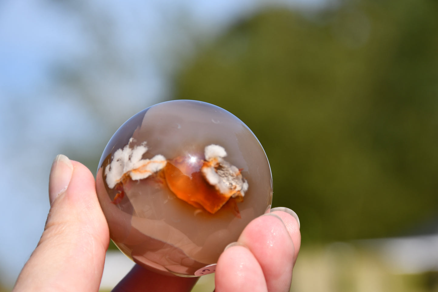 Agate sphere