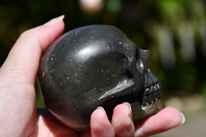 Avalon Stone Skull Carve