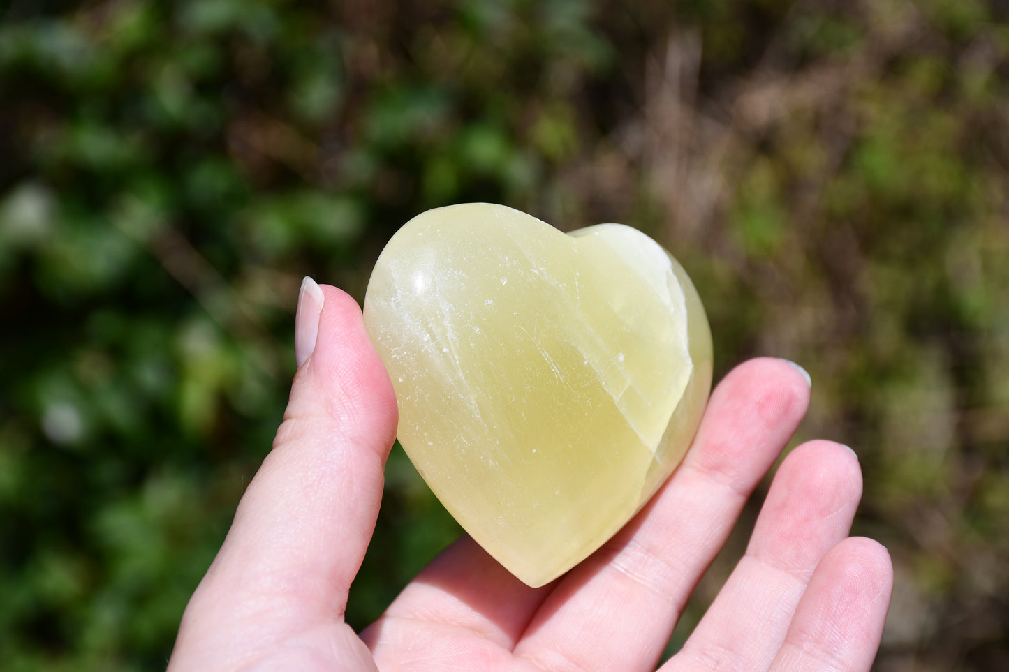 Calcite or quartz heart