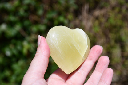 Calcite or quartz heart