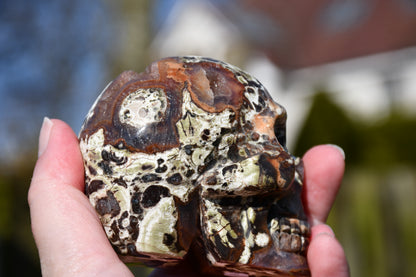 Rhyolite quartz skull