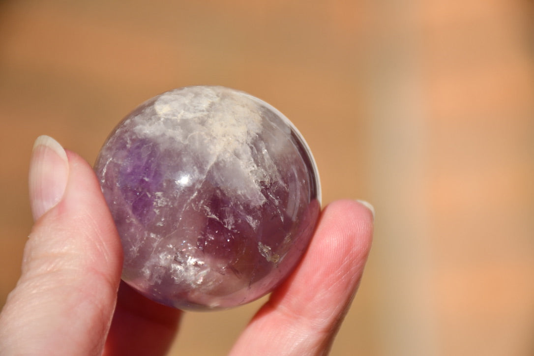 Amethyst sphere