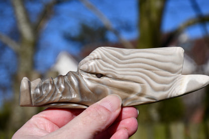 Polish flint dragon - Manus carve