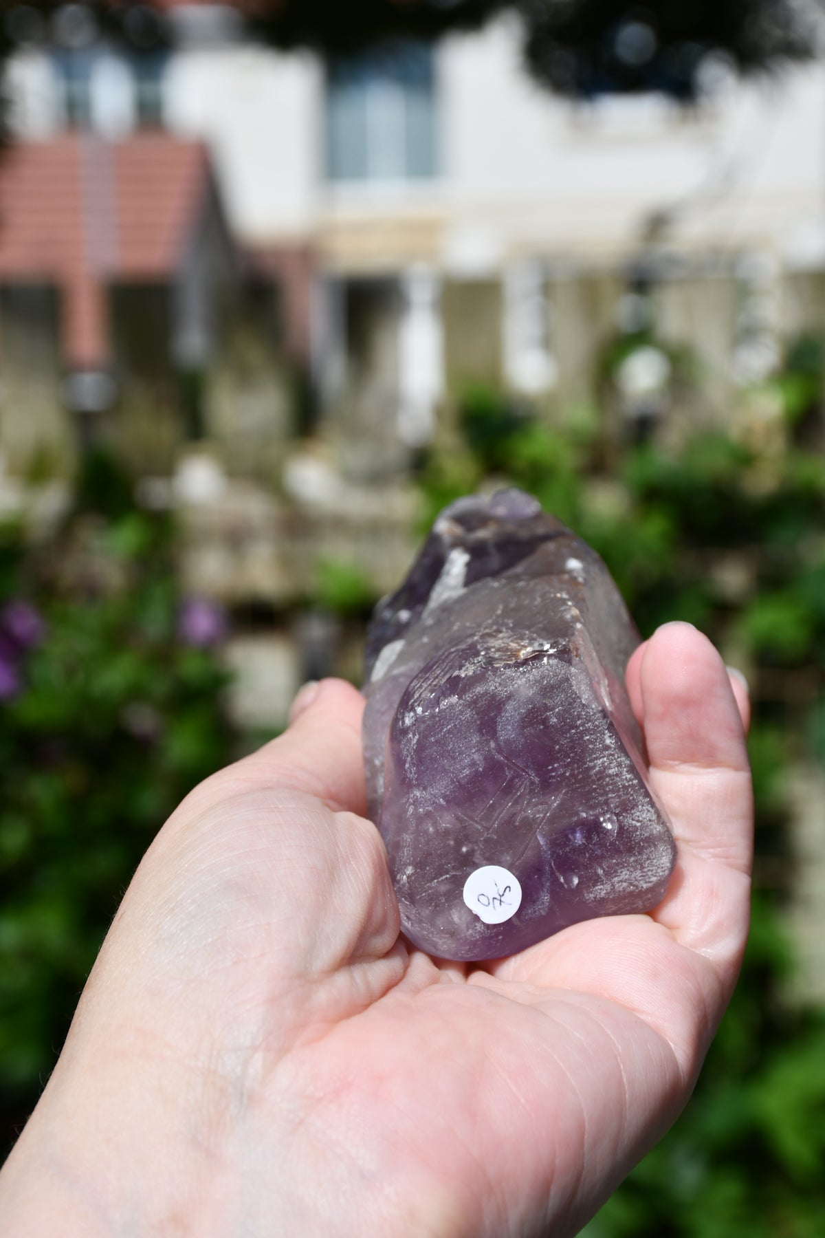 Manus phantom amethyst tribal skull carve