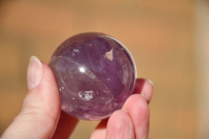 Amethyst sphere