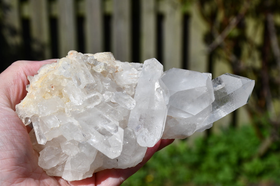 Himalayan clear quartz cluster