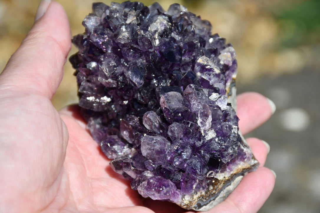 Uruguayan amethyst trio