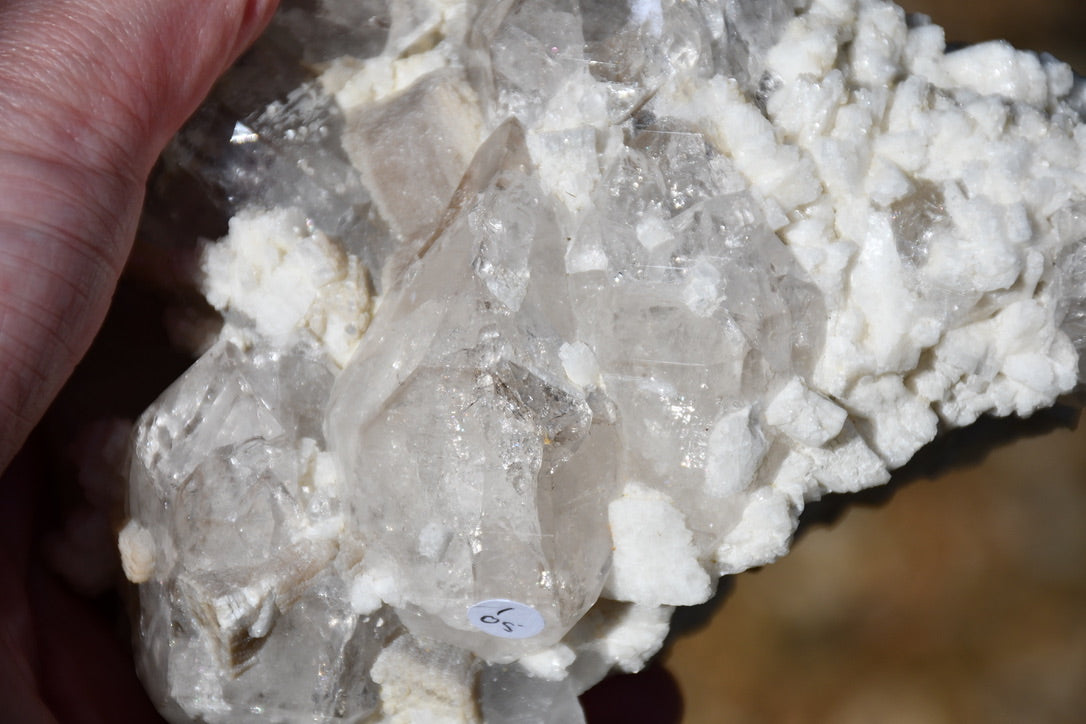 Himalayan "grey" quartz cluster