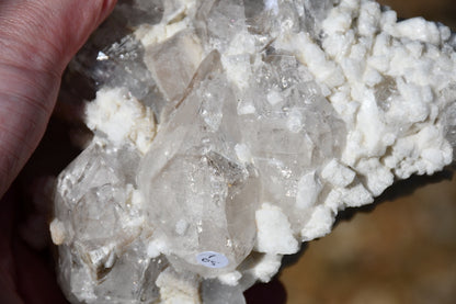 Himalayan "grey" quartz cluster