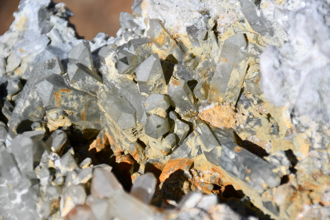 Himalayan quartz with chlorite cluster