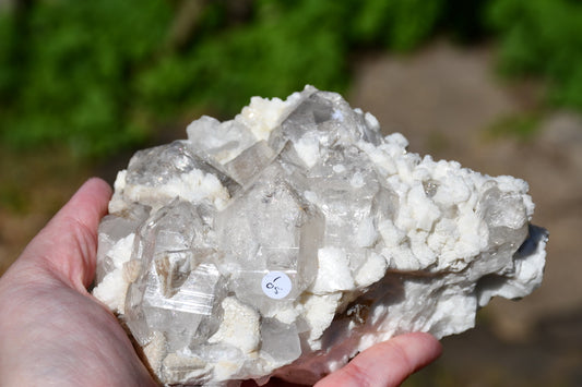 Himalayan "grey" quartz cluster