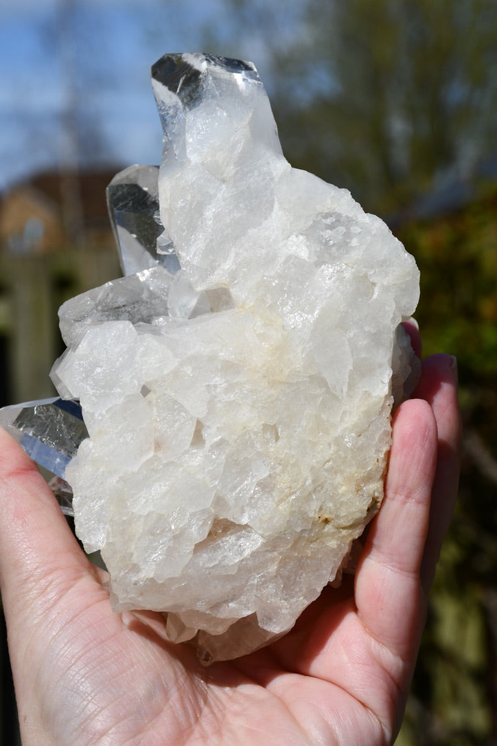 Himalayan clear quartz cluster