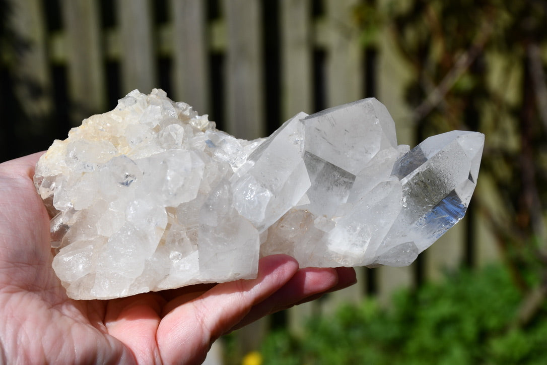 Himalayan clear quartz cluster