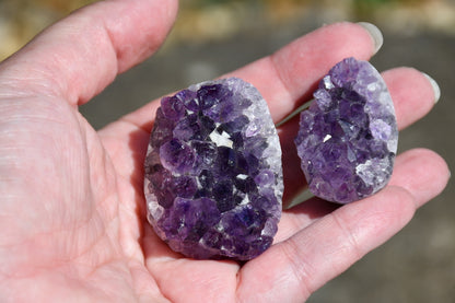 Uruguayan amethyst trio