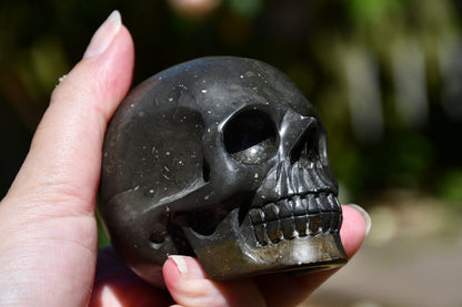 Avalon Stone Skull Carve