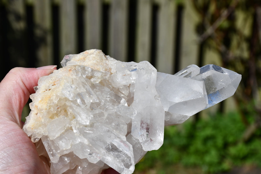 Himalayan clear quartz cluster