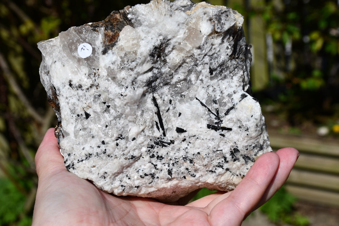 Himalayan quartz, topaz, calcite, smoky quartz and mica cluster