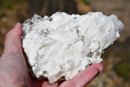 Himalayan "grey" quartz cluster