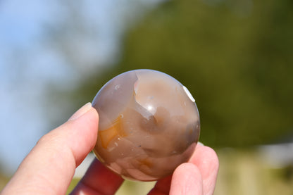 Agate sphere