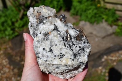 Himalayan quartz, topaz, calcite, smoky quartz and mica cluster