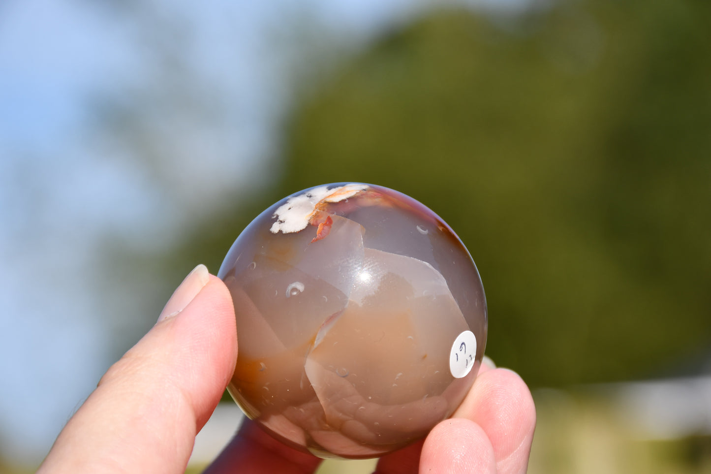 Agate sphere