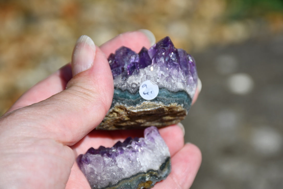 Uruguayan amethyst trio