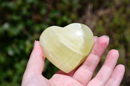 Calcite or quartz heart