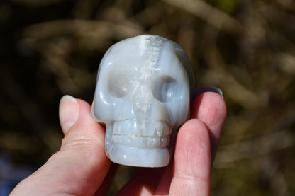 Skull carve mixed crystal bundle 10 pieces (+ 3 added extras)