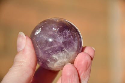 Amethyst sphere