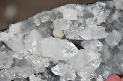 Apophyllite and zeolite cluster