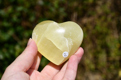 Calcite or quartz heart