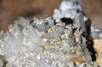 Himalayan quartz with chlorite cluster