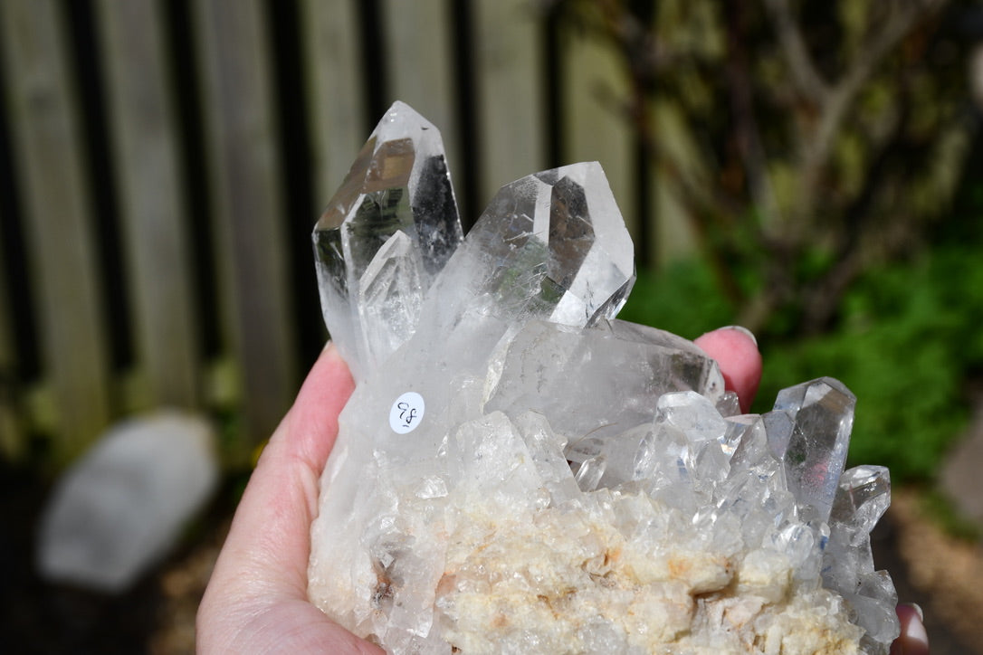 Himalayan clear quartz cluster