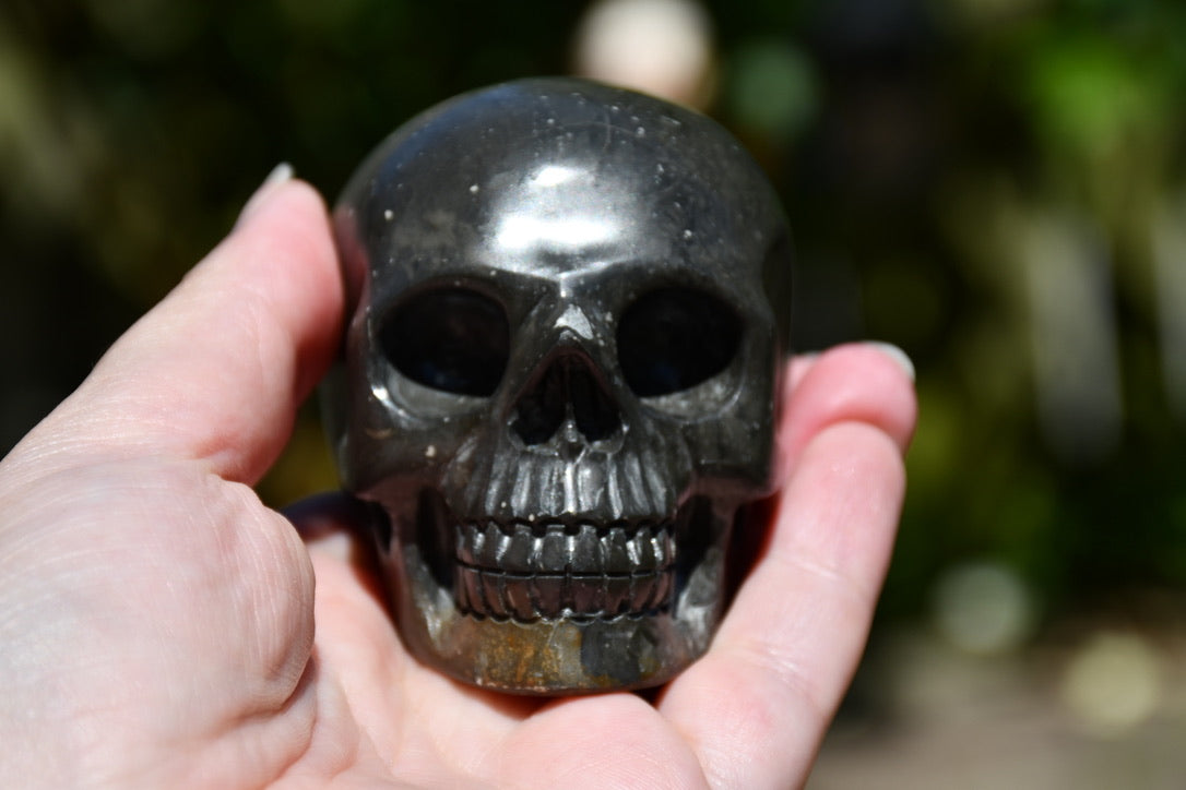 Avalon Stone Skull Carve