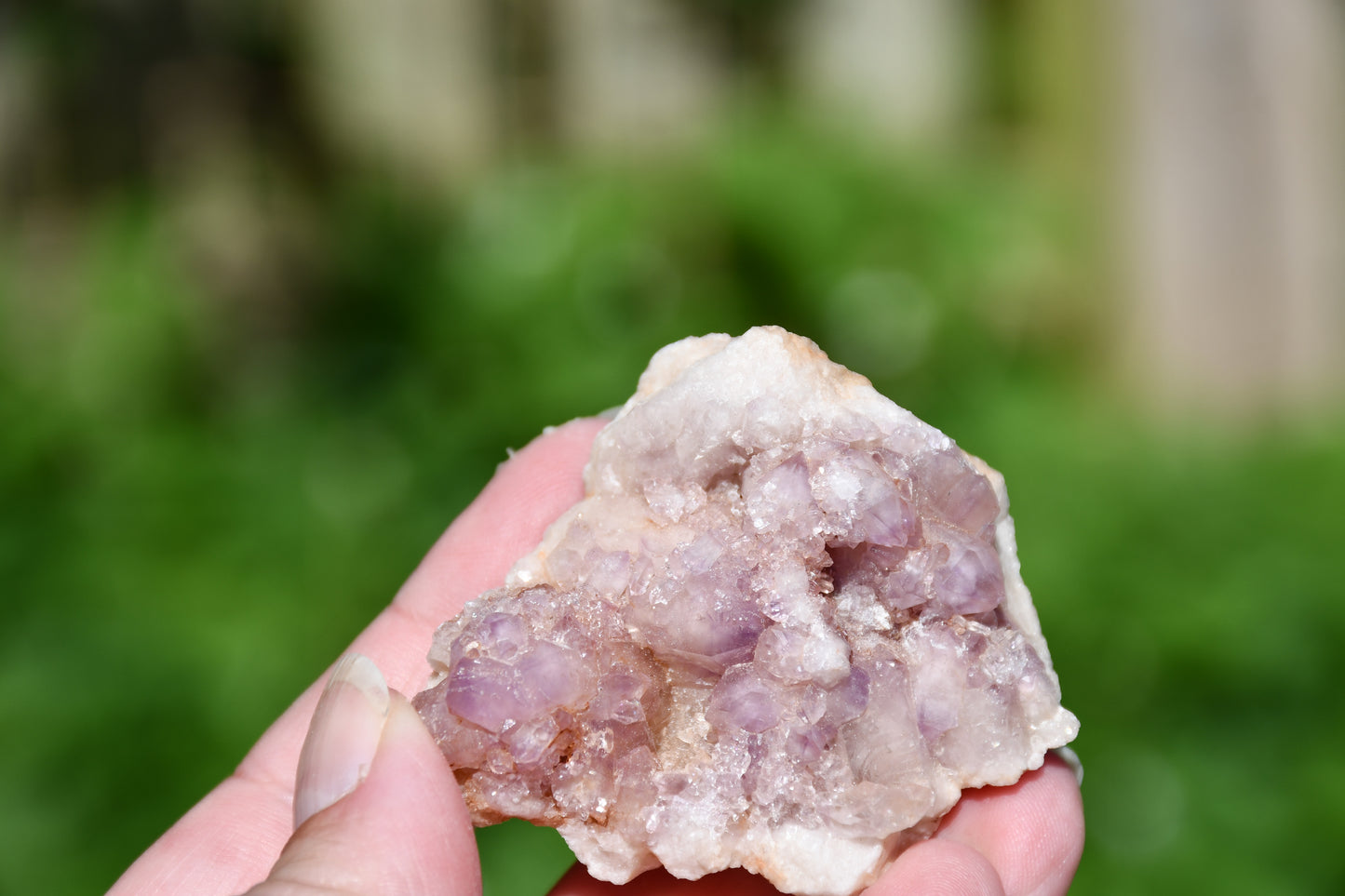 Pink amethyst