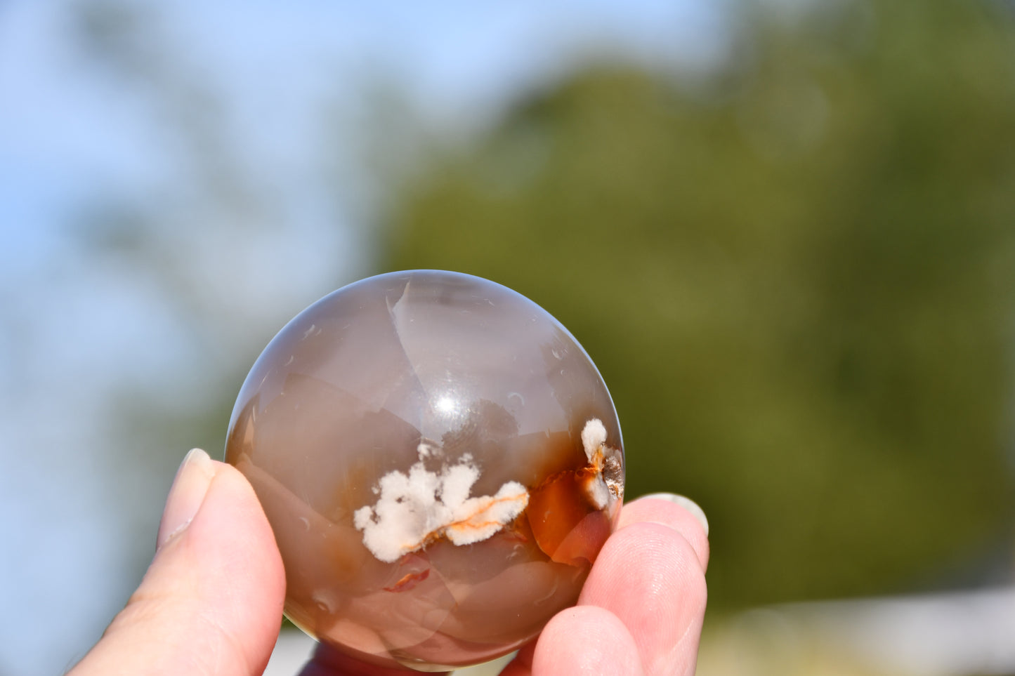 Agate sphere