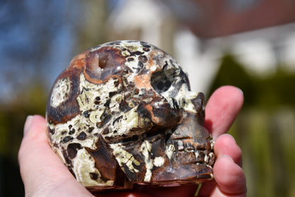 Rhyolite quartz skull