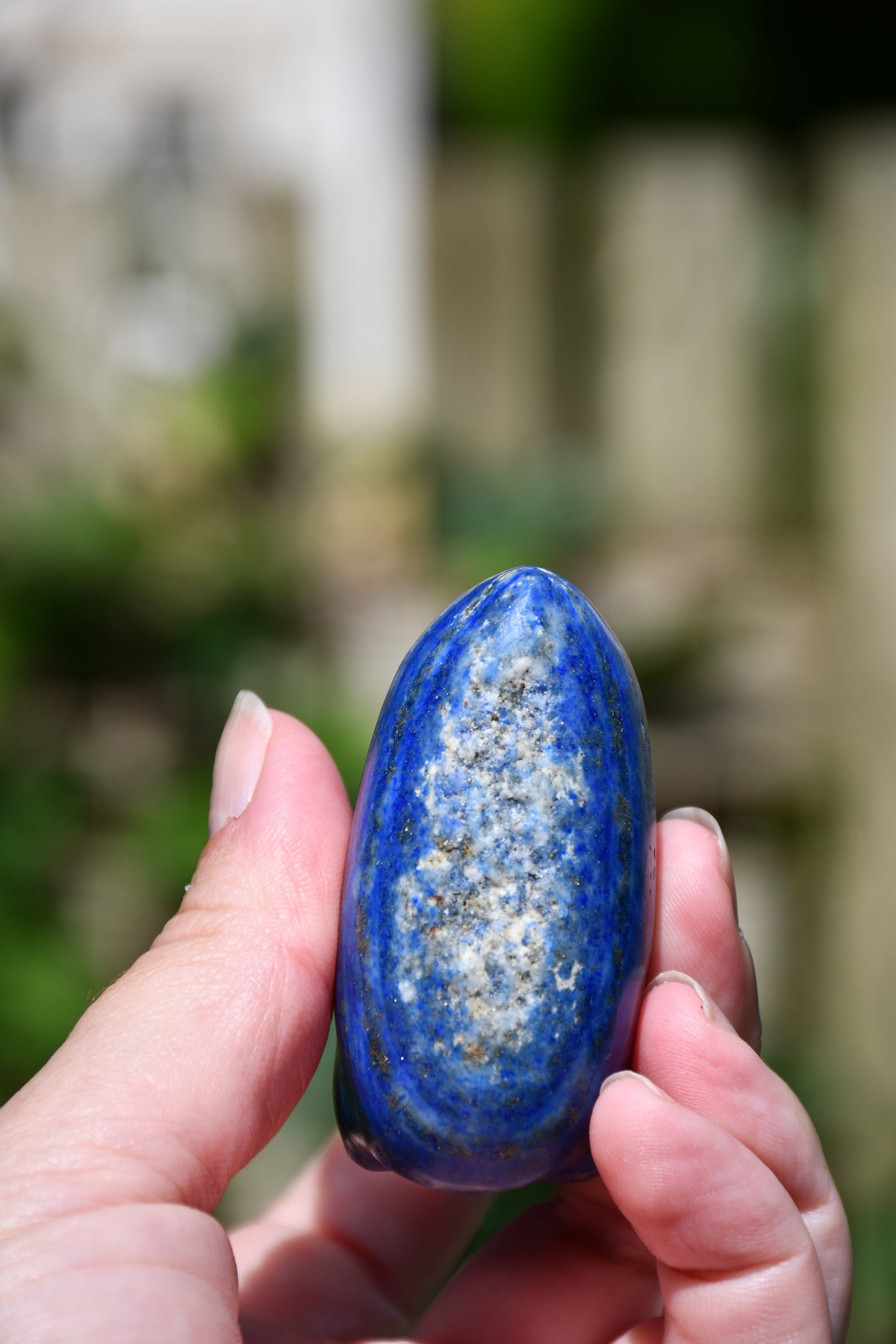 Lapis lauzuli Manus skull