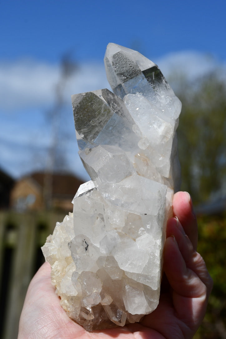 Himalayan clear quartz cluster