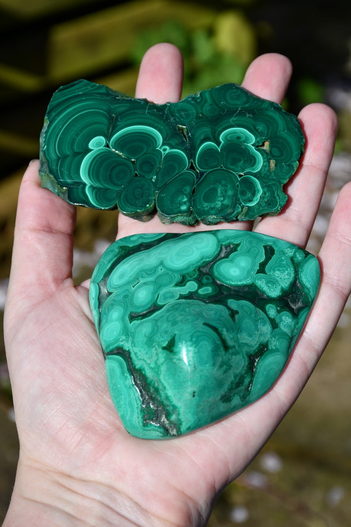 Malachite bundle