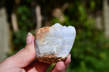 Blue lace agate trio