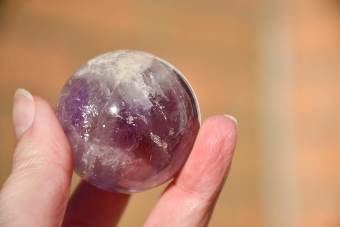 Amethyst sphere