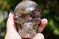 Smoky Quartz Skull carve