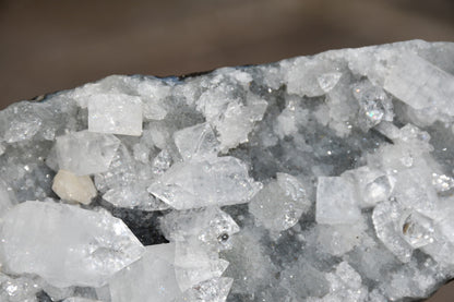 Apophyllite and zeolite cluster