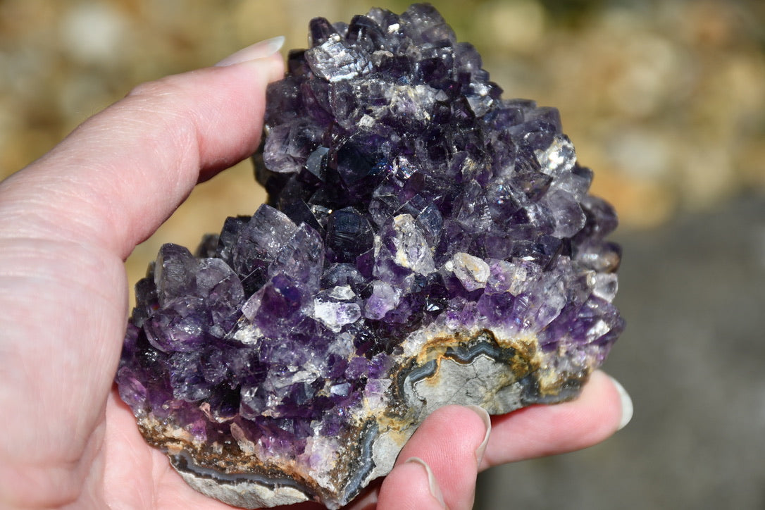 Uruguayan amethyst trio